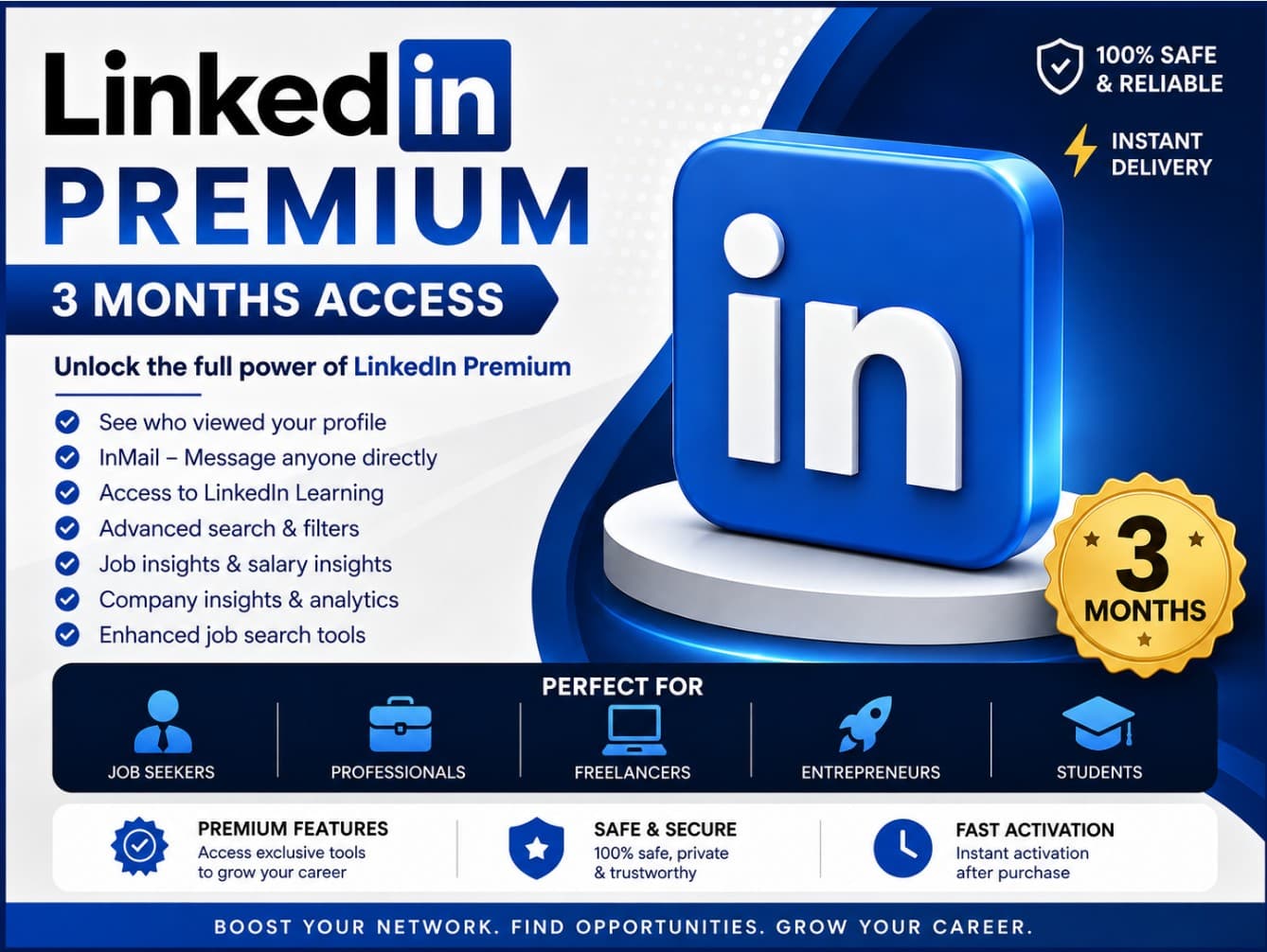 LinkDin 3M Premium